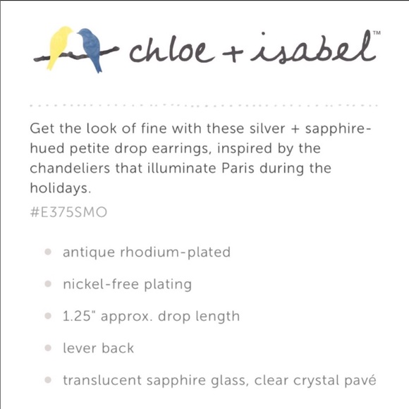 🆕EXCLUSIVE💛 Ethereal Crystal Drops c+i E375SMO - Picture 2 of 2